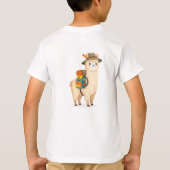 冒険アルパカ Tシャツ (裏面)