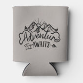 冒険クールは芸術という言葉を待っている 缶クーラー (正面)