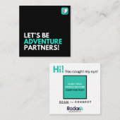 冒険バッド スクエア名刺 (正面/裏面)