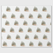 冒険ベビーシャワー開始 ラッピングペーパー (フラット)