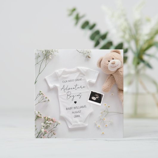 冒険モダン妊娠のお知らせ 招待状 (スタンド正面)