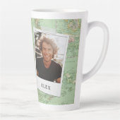 冒険ヴィンテージマッスタイリッシュプ写真卒業 カフェラテマグ (右)