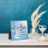 冒険好きな空に行く フォトプラーク (インサイチュ)