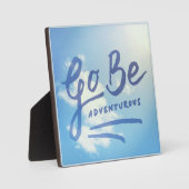 冒険好きな空に行く フォトプラーク (正面)