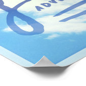 冒険好きな空に行く ポスター (角)