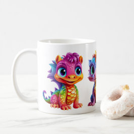 冒険家の子供のためのドラゴンネームマグ コーヒーマグカップ