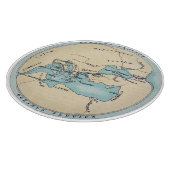 冒険家の旅行 カッティングボード (角)