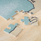 冒険家の旅行 ジグソーパズル (側面)