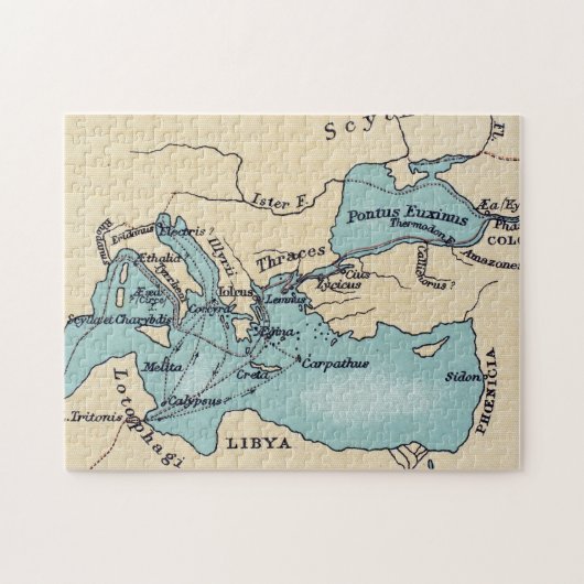 冒険家の旅行 ジグソーパズル (横)