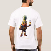冒険家アナナス – Pineapple Empire Tシャツ (裏面)