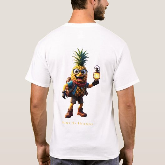 冒険家アナナス – Pineapple Empire Tシャツ (裏面)