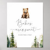 冒険待ちクマのベビーは甘いポスター ポスター (正面)