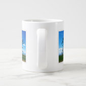 冒険心を持つ ジャンボコーヒーマグカップ (裏面)