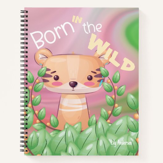 冒険手帳タイガーカップ名 ノートブック (正面)