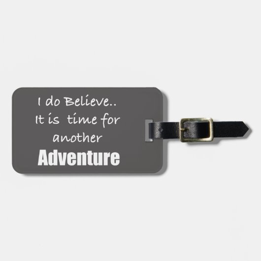 冒険旅行の時間 ラゲッジタグ (正面横)