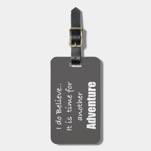 冒険旅行の時間 ラゲッジタグ (正面縦)