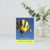 冒険旅行ガイド 名刺 (スタンド正面)