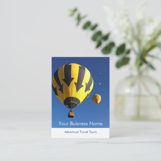 冒険旅行ガイド 名刺 (スタンド正面)