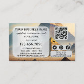 冒険旅行代理店QRコード 名刺 (裏面)