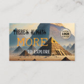 冒険旅行代理店QRコード 名刺 (正面)