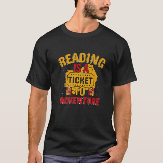 冒険本読読者へのチケット Tシャツ (正面)