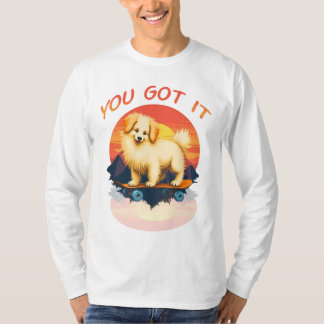 冒険犬の魂 Tシャツ