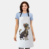 冒険犬 エプロン (着用した状態)