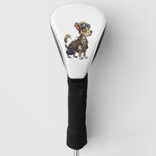 冒険犬 ゴルフヘッドカバー (正面)