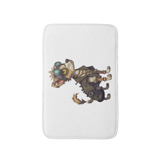 冒険犬 バスマット (正面縦)