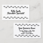 冒険的なくまトラック 名刺 (正面/裏面)