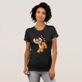 冒険的なオレンジKougra Tシャツ (正面フル)