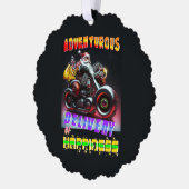 冒険的な幸福の届け オーナメントカード (左)