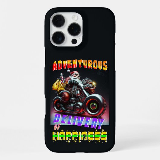 冒険的な幸福の届け iPhoneケース (裏面)