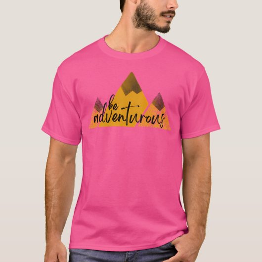 冒険的に活発である Tシャツ (正面)