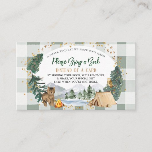 冒険素晴らしがブックカードを持ち込む エンクロージャーカード (正面)