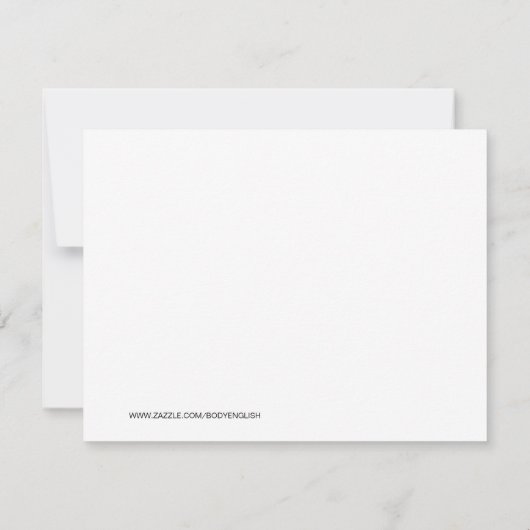 冒険素朴が妊娠し始める 案内状 (裏面)