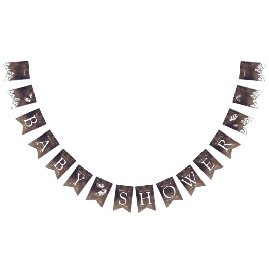 冒険素朴ベビーシャ男女兼用ワー バンティングフラッグ (全)