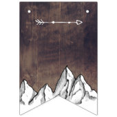 冒険素朴ベビーシャ男女兼用ワー バンティングフラッグ (第1の旗)