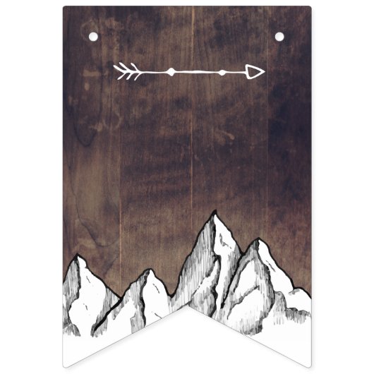 冒険素朴ベビーシャ男女兼用ワー バンティングフラッグ (第1の旗)