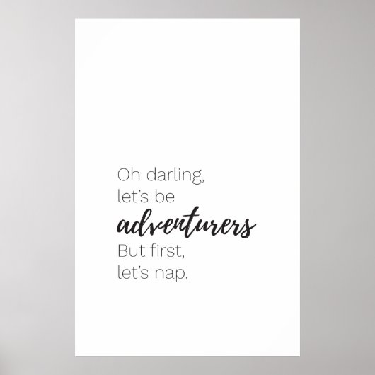 冒険者になりましょうがまずは昼寝ポスター ポスター (正面)