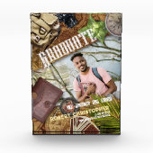 冒険者の卒業発表をパーソナライズ フォトブロック (正面)