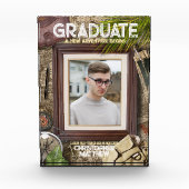 冒険者の卒業発表をパーソナライズ フォトブロック (正面)