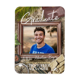 冒険者の卒業発表をパーソナライズ マグネット