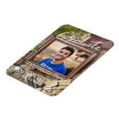 冒険者の卒業発表をパーソナライズ マグネット (左側)