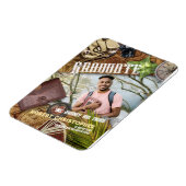 冒険者の卒業発表をパーソナライズ マグネット (左側)