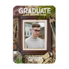 冒険者の卒業発表をパーソナライズ マグネット