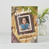 冒険者の卒業発表をパーソナライズ 招待状 (スタンド正面)