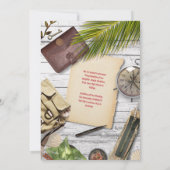 冒険者の卒業発表をパーソナライズ 招待状 (裏面)