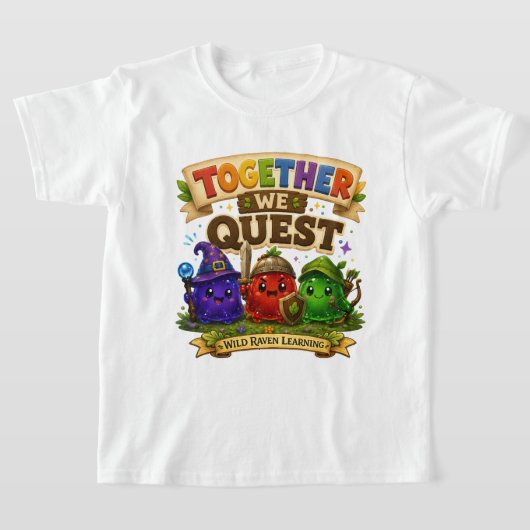 冒険者を募集!クエストTシャツ Tシャツ (レイダウン)
