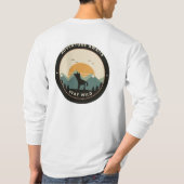 冒険者ワイルドTシャツ Tシャツ (裏面)